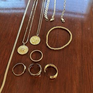 Beads By Tara Gold Plated Jewelry Bundle